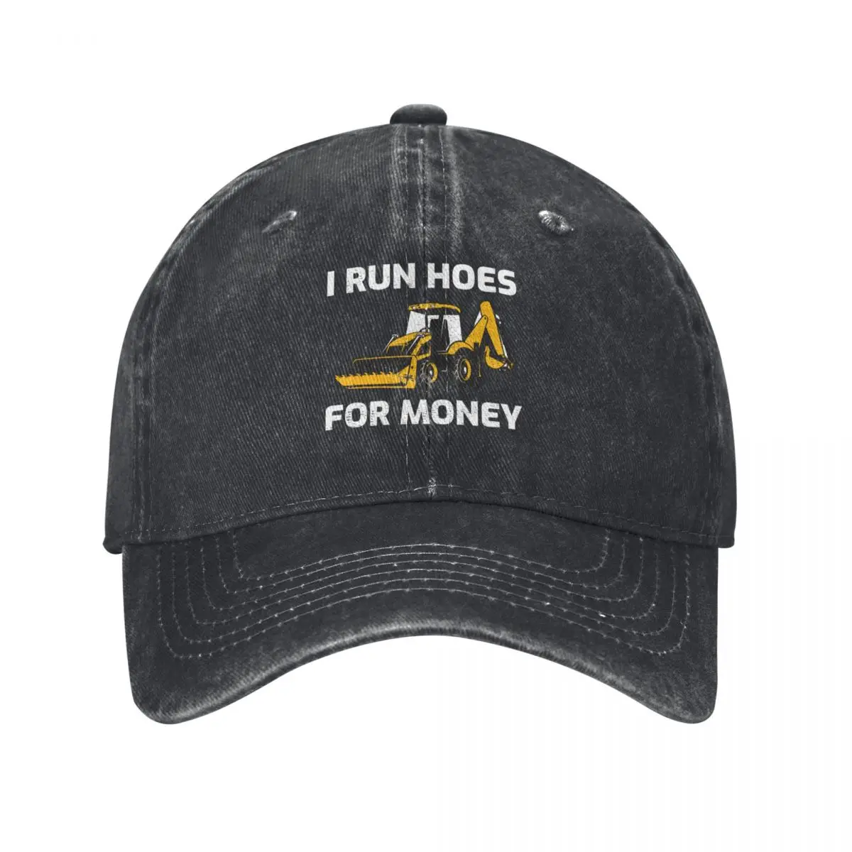 Excavator Backhoe Heavy Equipment Operator Funny Sayings Baseball Cap summer hat Streetwear Girl Men's