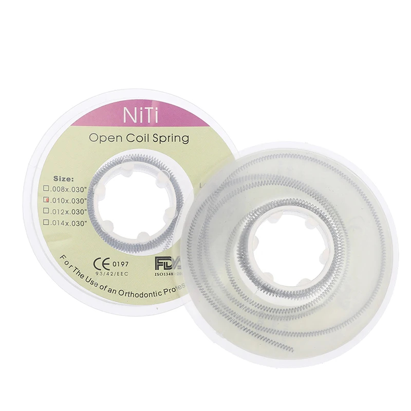 

Dental Orthodontic Open Coil Spring 3 Feet(914mm) For Dentist Orthodontic Brackets Braces Archwires