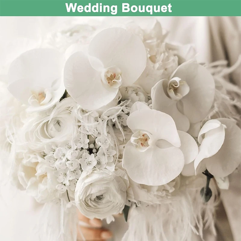 حار بيع 3/5/10 قطعة فراشة السحلية الزهور الاصطناعية للمنزل غرفة الزفاف اكسسوارات الزفاف أغطية الرأس مقاطع الشعر Diy بها بنفسك هدية