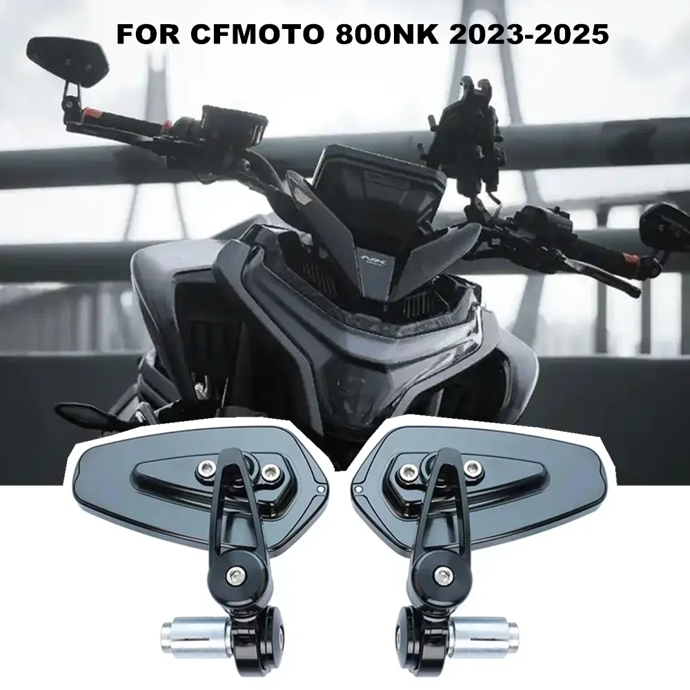 

Motorcycle Left Right Side Handlebar End Mirror Rotation Sports For CFMOTO 800NK 800 NK 2023 2024 2025