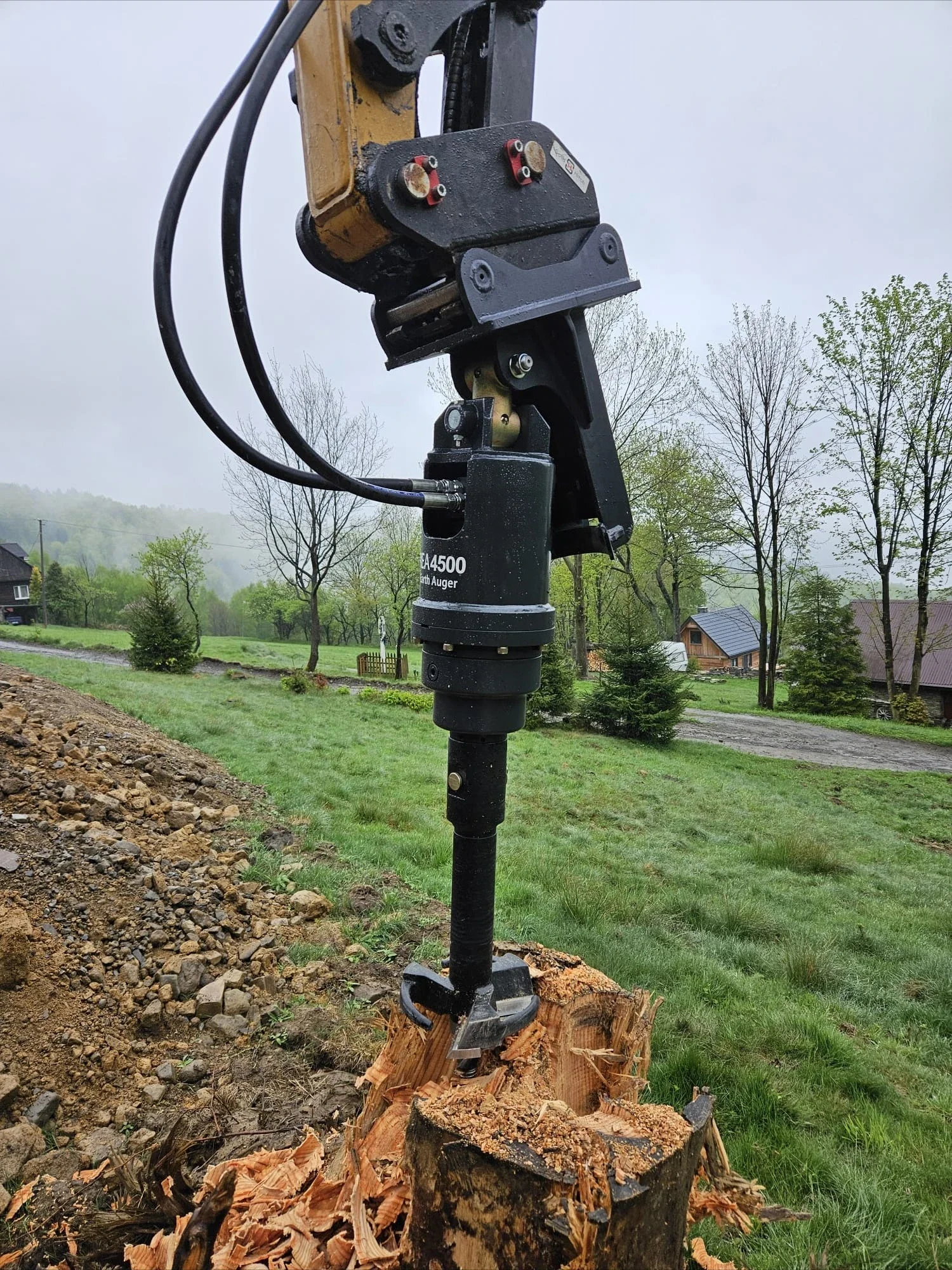 Lei Hydraulic Auger Digging At - Auger Drill Attachment review and price