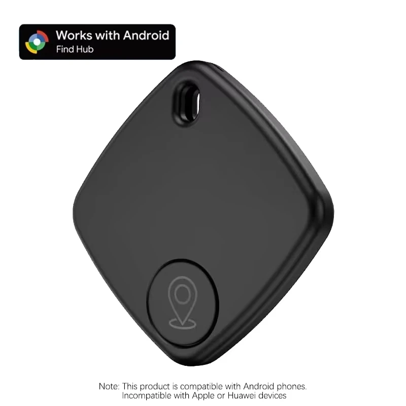 Mini Bluetooth Tracking Device for Google Find Hub APP, Smart Tag, Pet & Kid Tracker, GPS Anti-Lost Alarm Reminder Locator