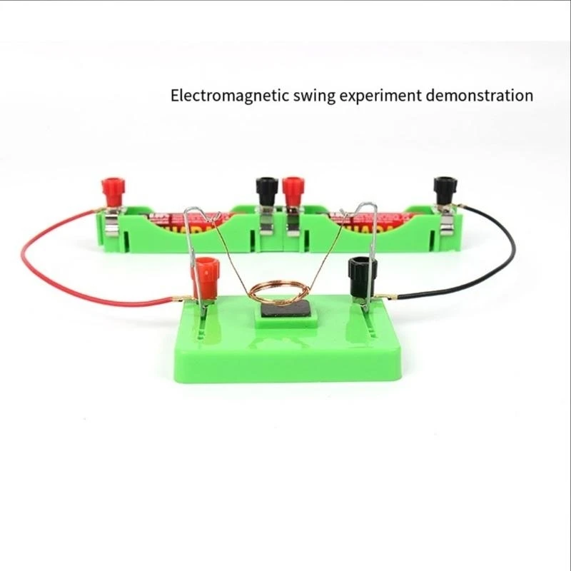 Simple Motor Model Experiment Electromagnetic Instrument for Science Education