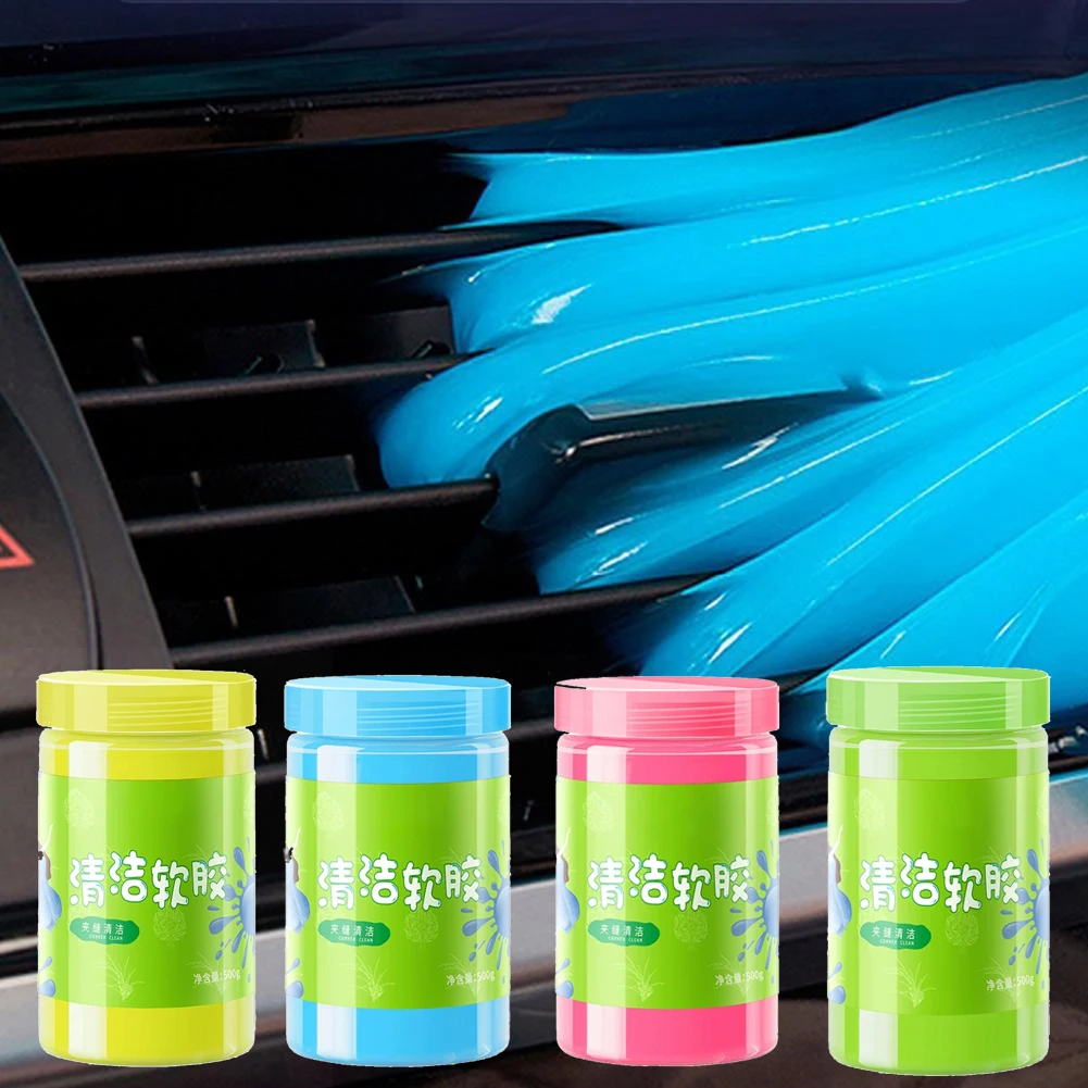 Car Cleaning Dust Remove Gel Car Interior Detailing Clean Magic Mud Universal Household Keyboard Cleaning Tool Car Accessories