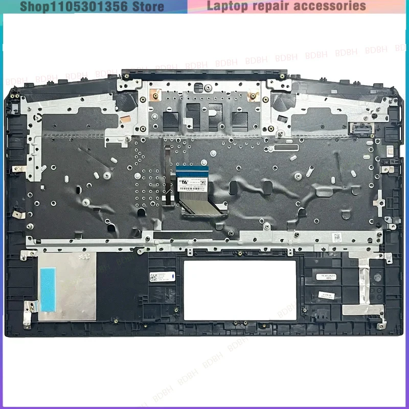 New US Keyboard For HP Pavilion 17-CD TPN-C142 Laptop Palmrest Upper Cover Top Case with Backlight Gaming Keyboard L586455-001
