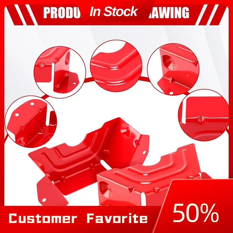 AT03 탑 2팩 데크 벨트 커버 42" 46" 데크 스핀들 풀리 벨트 가드 커버 MTD Craftsman Troy-Bilt Red