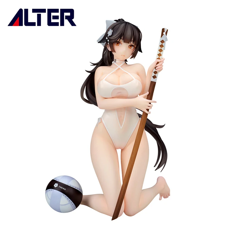 In Stock Genuine Original Alter Azur Lane IJN Takao Beach Rhapsody 18CM Anime Figure Collectible Boxed Statuette Model Doll Gift