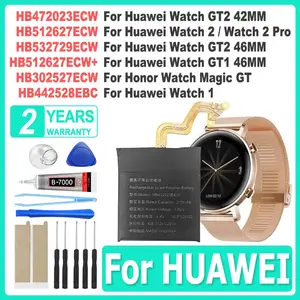 Bilashmart BackShell 2026 HB472026ECW HB512627ECW HB532729ECW HB442528EBC HB512627ECW+ Battery Huawei Watch 1 2 2Pro 4G GT2 42MM 46MM FTN B19