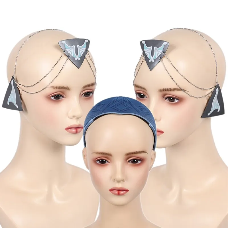 TV Fantasy Padme Cosplay Amidala Hairband Adult Women Headband Headwear Halloween Carnival Costume Accessories Gifts