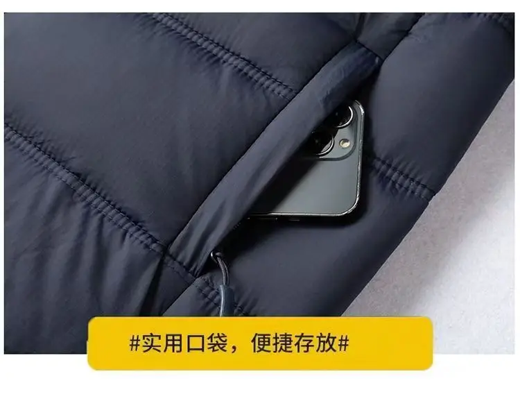 شارة مطرزة سترة فضفاضة سميكة جديدة معاطف قطنية أمريكية كلاسيكية للرجال سترة شتوية دافئة مقاومة للرياح ملابس رجالية