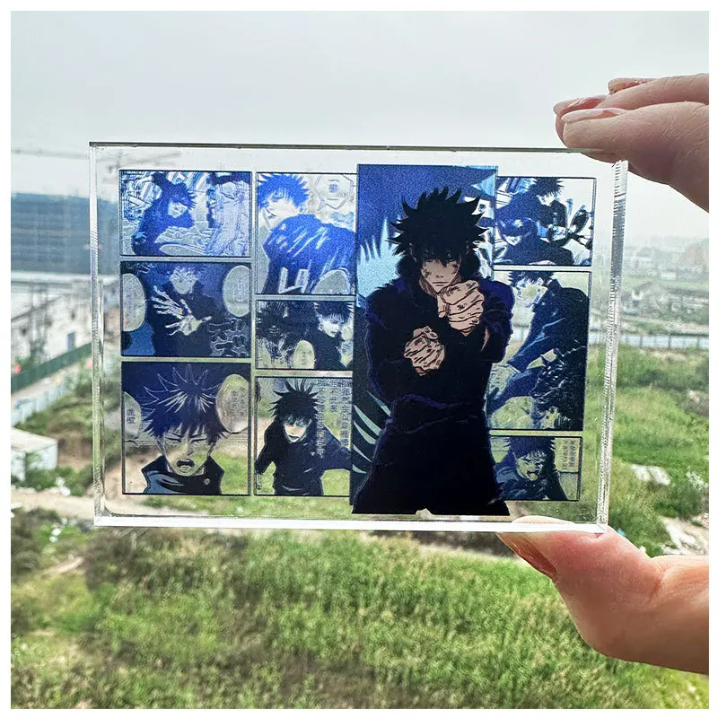 anime Jujutsu Kaisen Gojo Satoru Geto Suguru 10cm Acrylic card Desktop decorations decoration Thickened version holiday gifts view 6