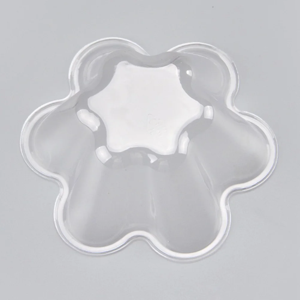 

100pcs Clear Disposable Ice Cream Cups Bowls Plastic Dessert Containers Takeaway Catering Supplies Kitchen Barware