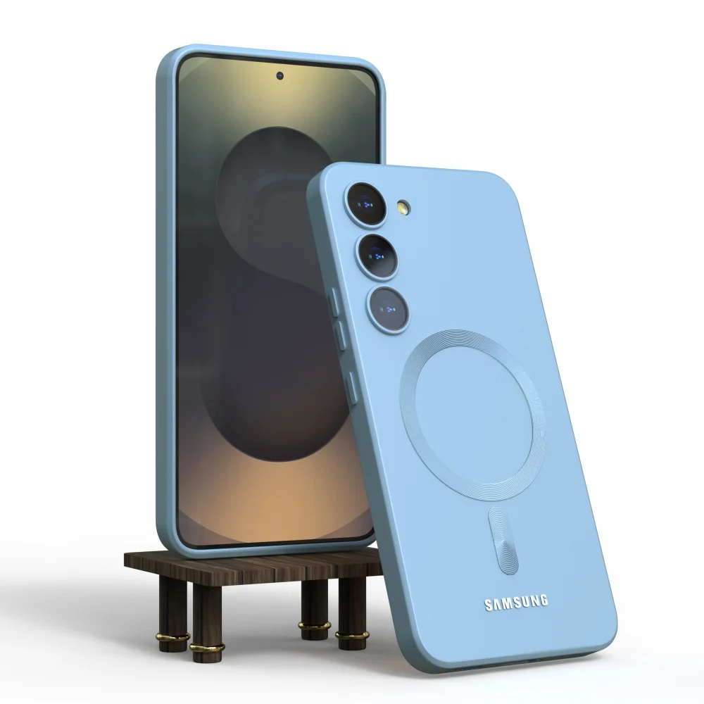 Für Samsung Galaxy S25 S23 S22 S21 S26 Plus S24 FE A56 A55 A54 A36 A35 A16 Magnetische Hülle Stoßfeste Schutzhülle Rückseiten-Abdeckung Funda