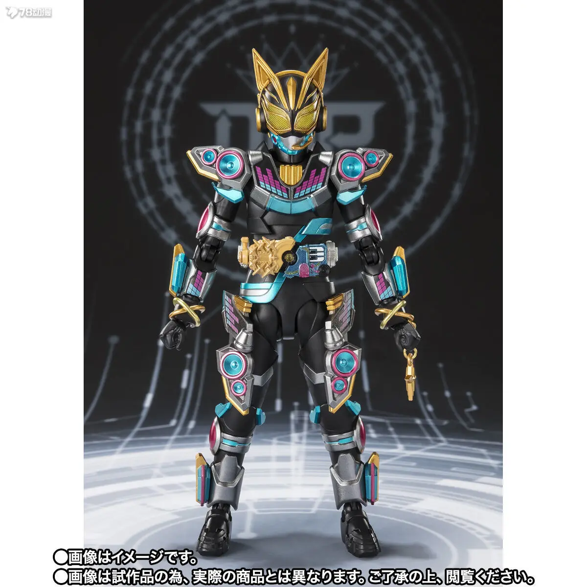 Bandai Original SHF Kamen Rider serie limitada Kamen Rider Na-Go Beat forma figura de Anime adornos coleccionables regalos para niños