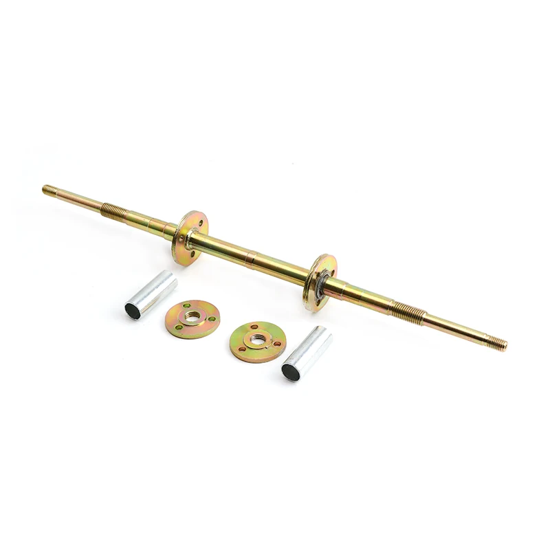 540mm Rear Axle Complete Assembly for 49cc 50cc 2-Stroke Mini ATV UTV Go Kart Small Buggy Quad Bike Motorized Bike Parts