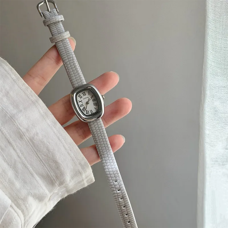 Fashion Snake Skin Strap Women Watch Roman Dial Wristwatch Thin Leather Band Quartz Watches Wholesale Relojes Para Mujer