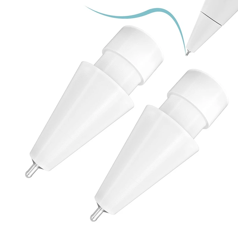 Bộ 2 Hộp Bút Chì Đầu Cho Bút Apple 1St Gen Và 2Nd Gen/ Ipad Pro Bút Chì, 1Mm Không Mặc Đi Mỹ Điểm Điều Khiển Chính Xác Ngòi