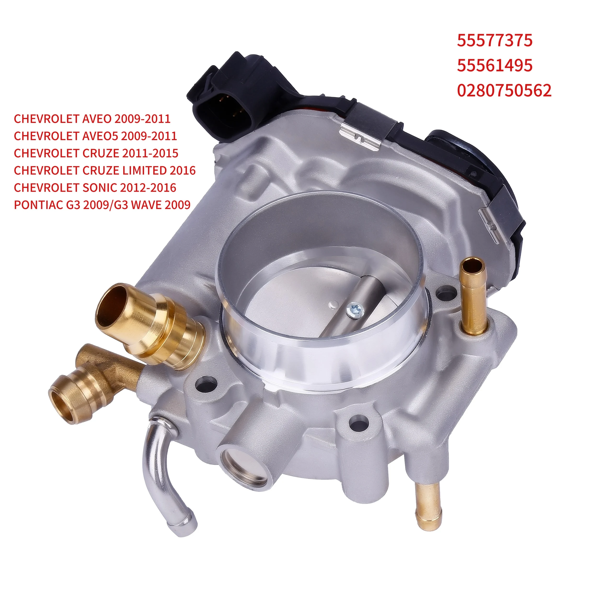 

55577375 55561495 The car throttle valve is suitable for CHEVROLET AVEO/AVEO5/CRUZE /CRUZE LIMITED/SONIC PONTIAC G3/G3 WAVE