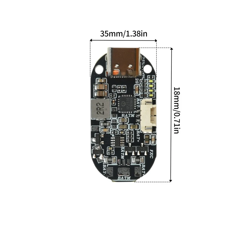 IP2336 For Type-C Fast Charging Module for PD Protocol Support Discharge at 5V 3A Charging at Adjustable 8.2-8.8V Range