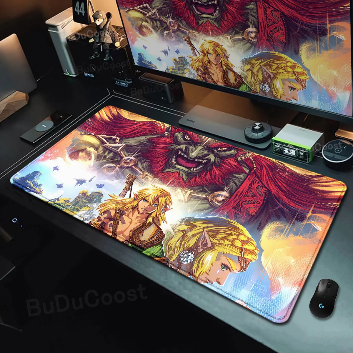 

Gaming Mouse Pad Zeldas Of Legends 30x80cm Large Mousepad For PC Gamer Table Decoration Office Accessories Non-slip Deskmat Rugs