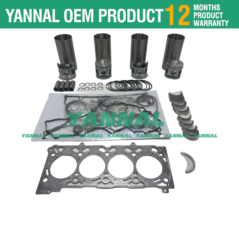 V2607 V2607T Rebuild Kit For Kubota Engine Bobcat S550 S570 S590 T590 Loader