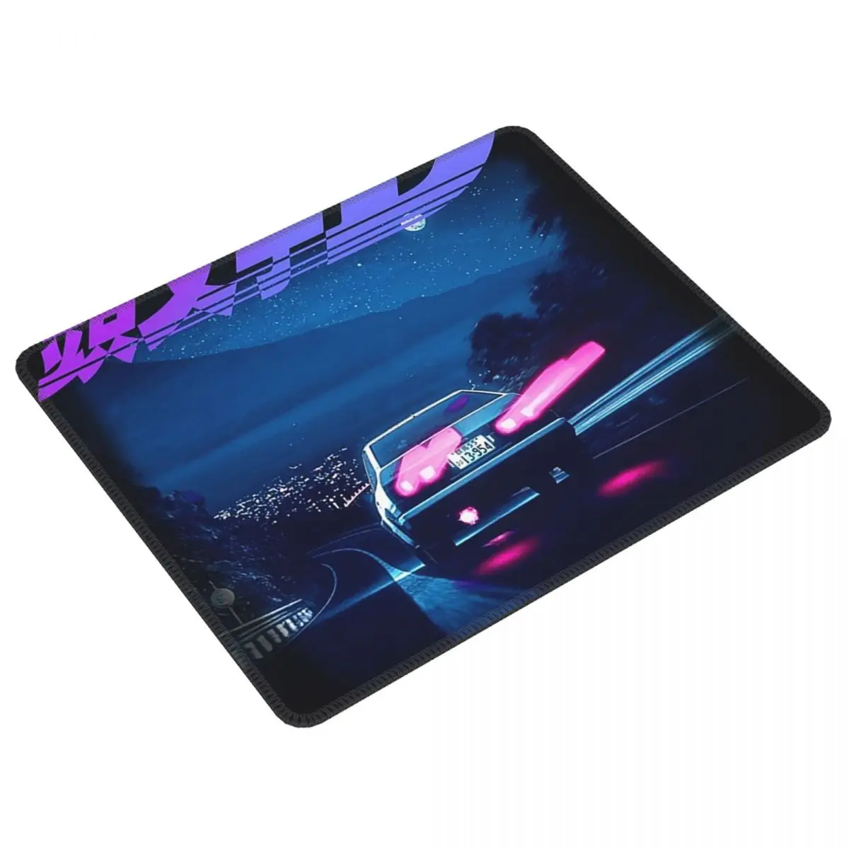 Multi-size Mouse Pad Initial D Neon Ae86 Gamer PC Laptop Mats Keyboard Carpet Computer Gaming Office Accessories Desk Mat