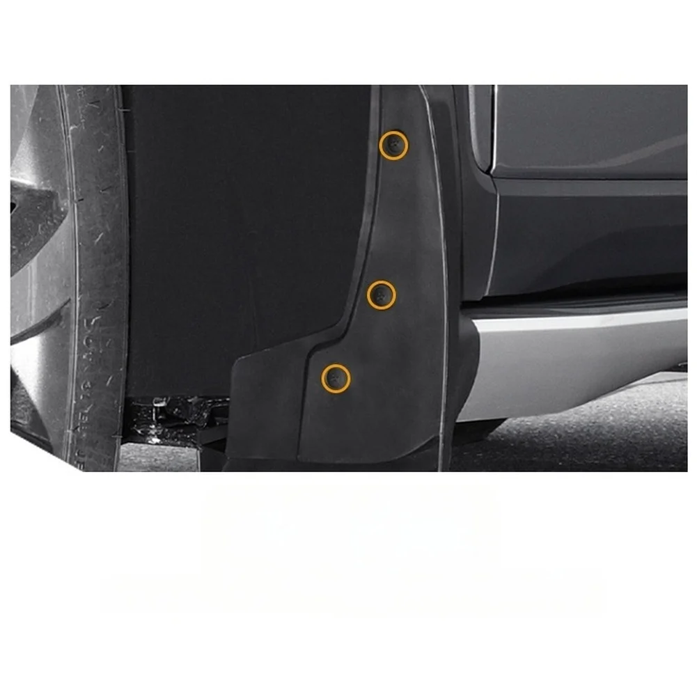 

Комплект брызговиков (4 шт.) из полипропилена для Honda Passport 2026: без сверления, легкая установка, полное покрытие колес, автомобильные аксессуары