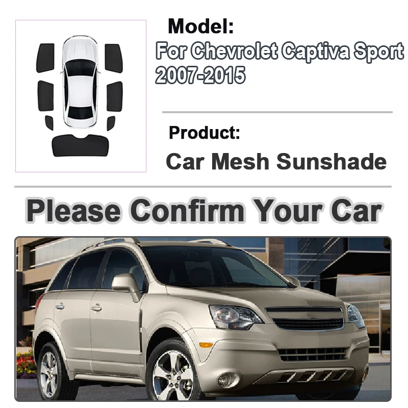 Car Window Sunshade For Chevrolet Captiva Sport 2010 Opel Antara L07 2007~2015 Cover Sun Visor Parasol light Shield UV Protector
