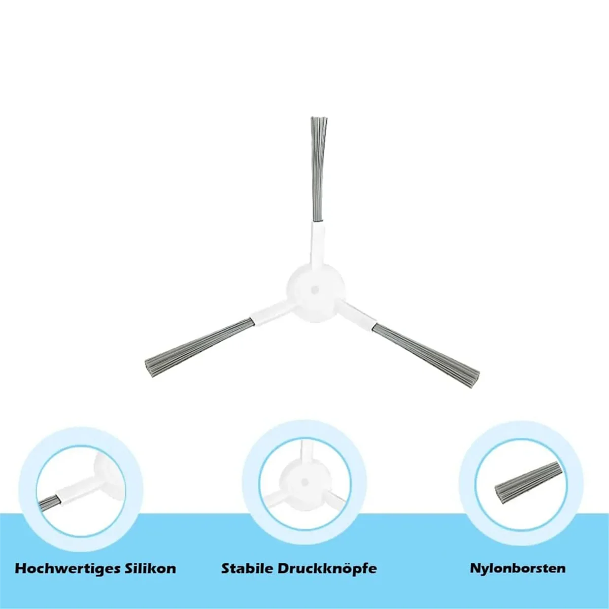 Para Bot L10 Prime / L10s Pro / L10 Pro Cepillo Lateral principal filtro Hepa paño de mopa Robot repuestos