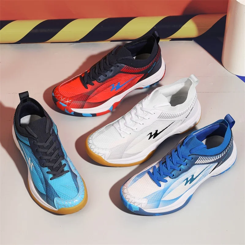 New 2025 best-selling lightweight breathable training table tennis shoes, casual badminton sports shoes, volleyball shoes