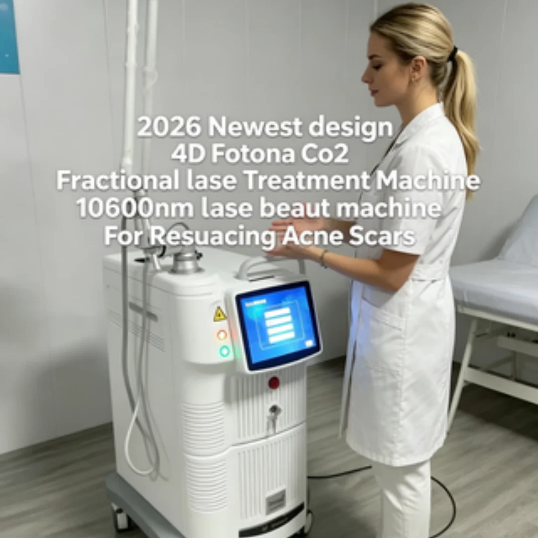 2025 Newest design 4D Fotona Co2 Fractional lase Treatment Machine 10600nm lase beaut machine For Resuacing Acne Scars