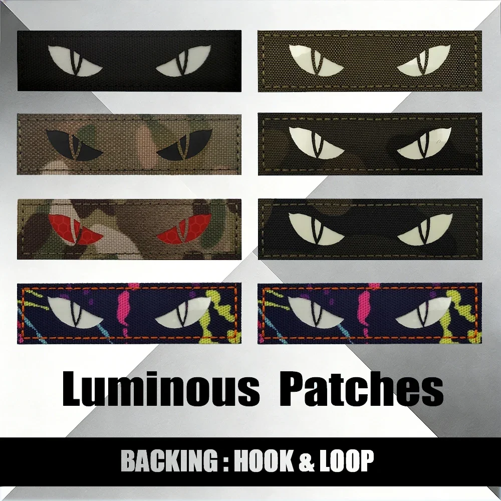 

Тактические светоотражающие ИК-нашивки Phoenix Eye Evil Eye для курток, плеч, с креплением на липучке, для самостоятельной пришивки