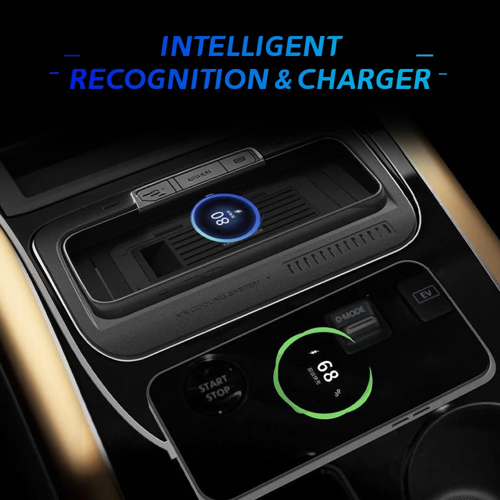 For Nissan Sentra Sylphy E-Power Car Wireless Charger Fast Charging Plate Adapter 20-24 Interior Accessories for Mobile Phones