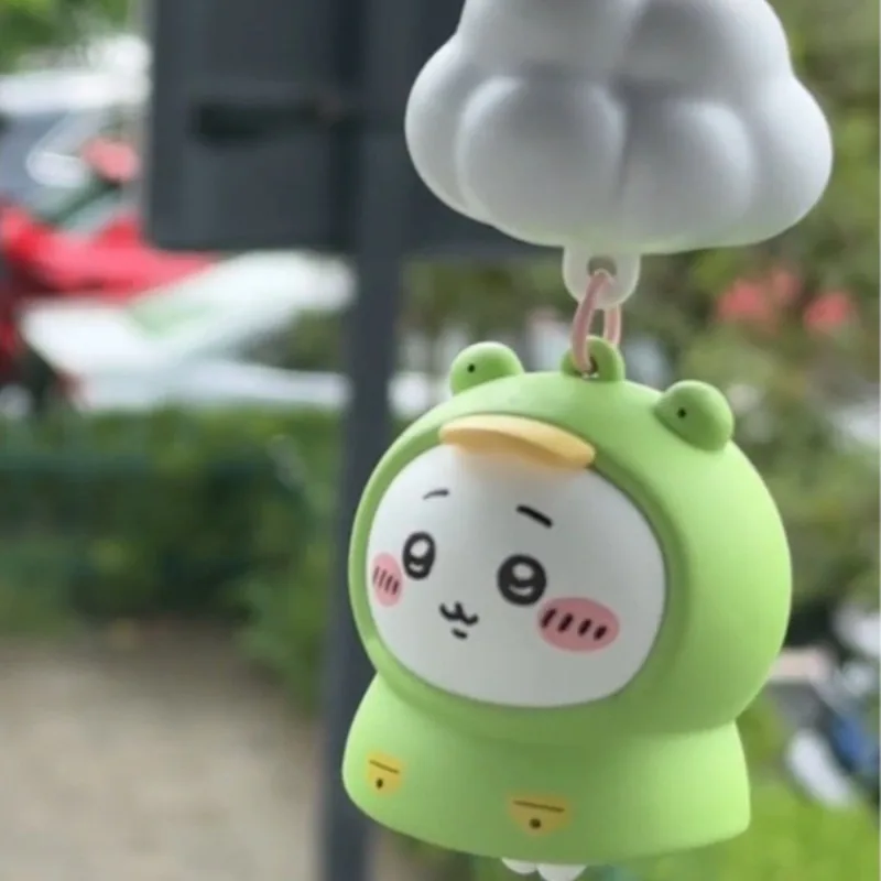 

Chiikawa Keychain Pendant Cartoon Cute Frog Raincoat Pattern Sunny Day Doll Rainy Umbrella Pendant Bag Decoration Creative Gift