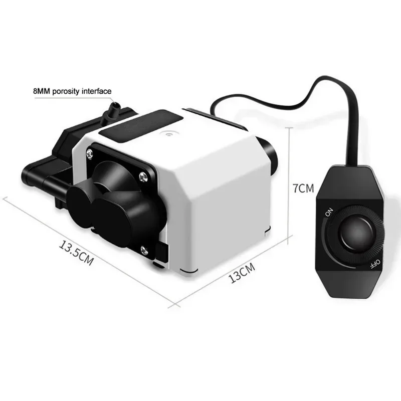 25W High Power Fish Tank Oxygen Pump Ultra Quiet Air Compressor Large Volume Air Pump Deep Water Special Aquarium Accessories