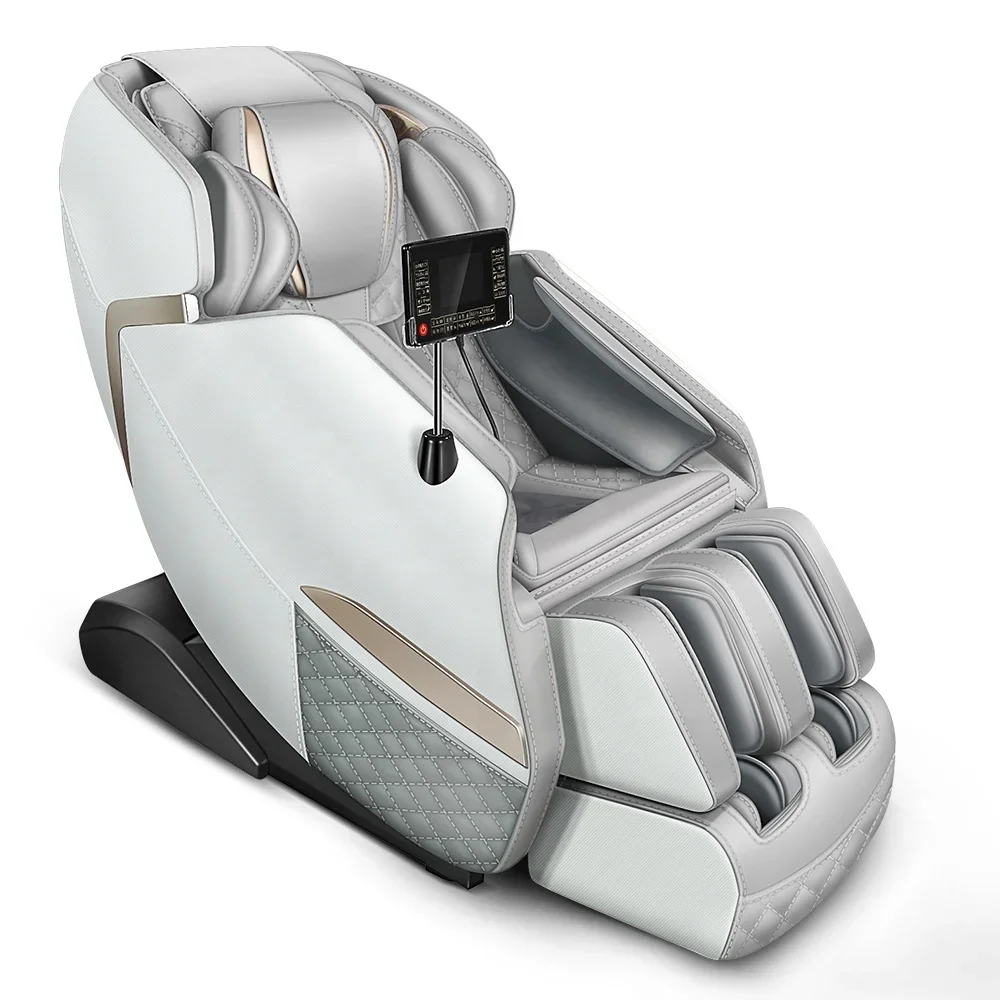 New patent manipulator sl rail full airbag wrapped deluxe massage chair with ABS material