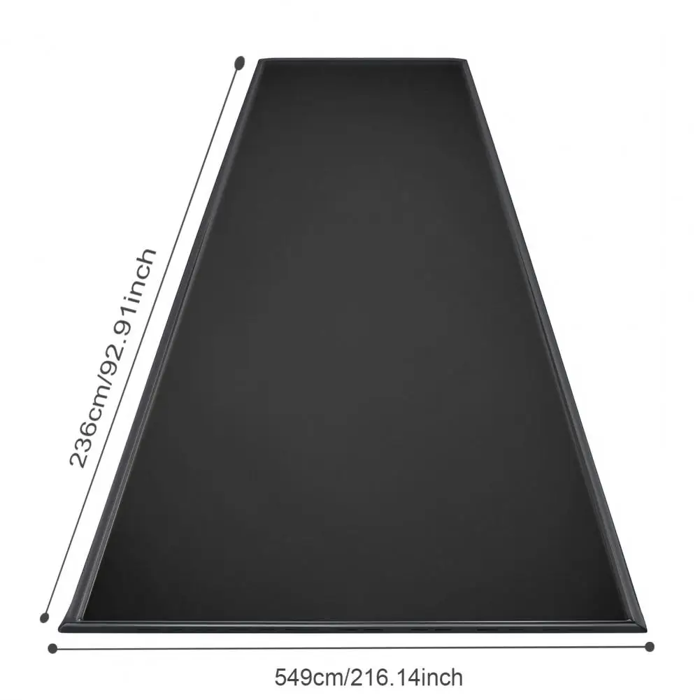 Robuste Garagenbodenmatte, rechteckige Garagenbodenmatte für unter dem Auto, wasserdichte, schmutzabweisende Auto-Bodenmatte (7FT9IN x 18FT)