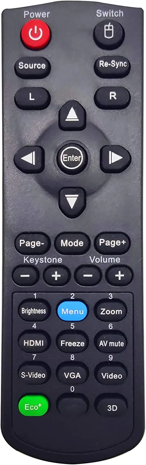 Remote Control for Optoma Projector BR320 BR325 DAEHNZTZ DAESNZGU DAESNZGZ DAESSGS DAEWNZGU DAEWSGS