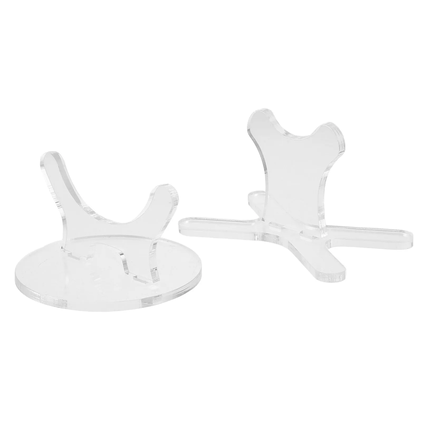 1Set Baseball Bat Display Stand Acrylic Clear Holder Desktop Baseball Softball Bat Rack Adjustable Stability Holder Sports