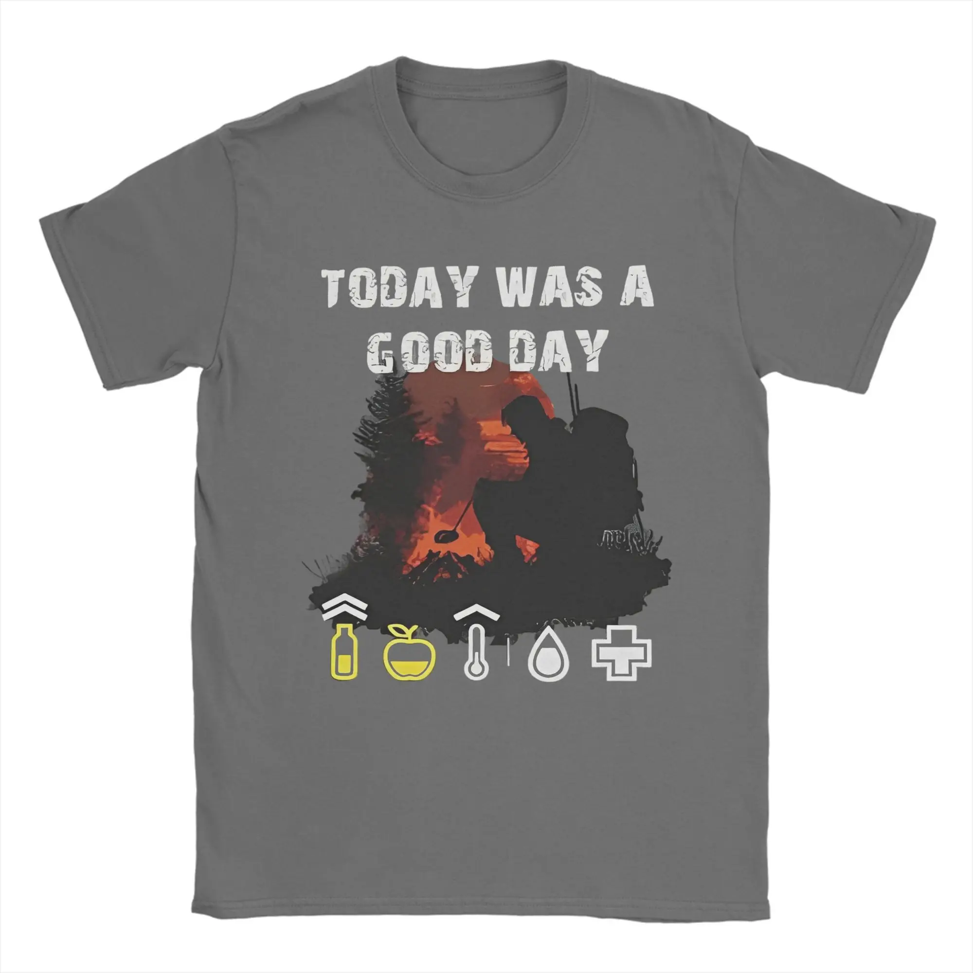Men DayZ Today is A Good Day T Shirts Shotting Game Cotton Tops Hipster Short Sleeve O Neck Tee Shirt Birthday Gift T-Shirt