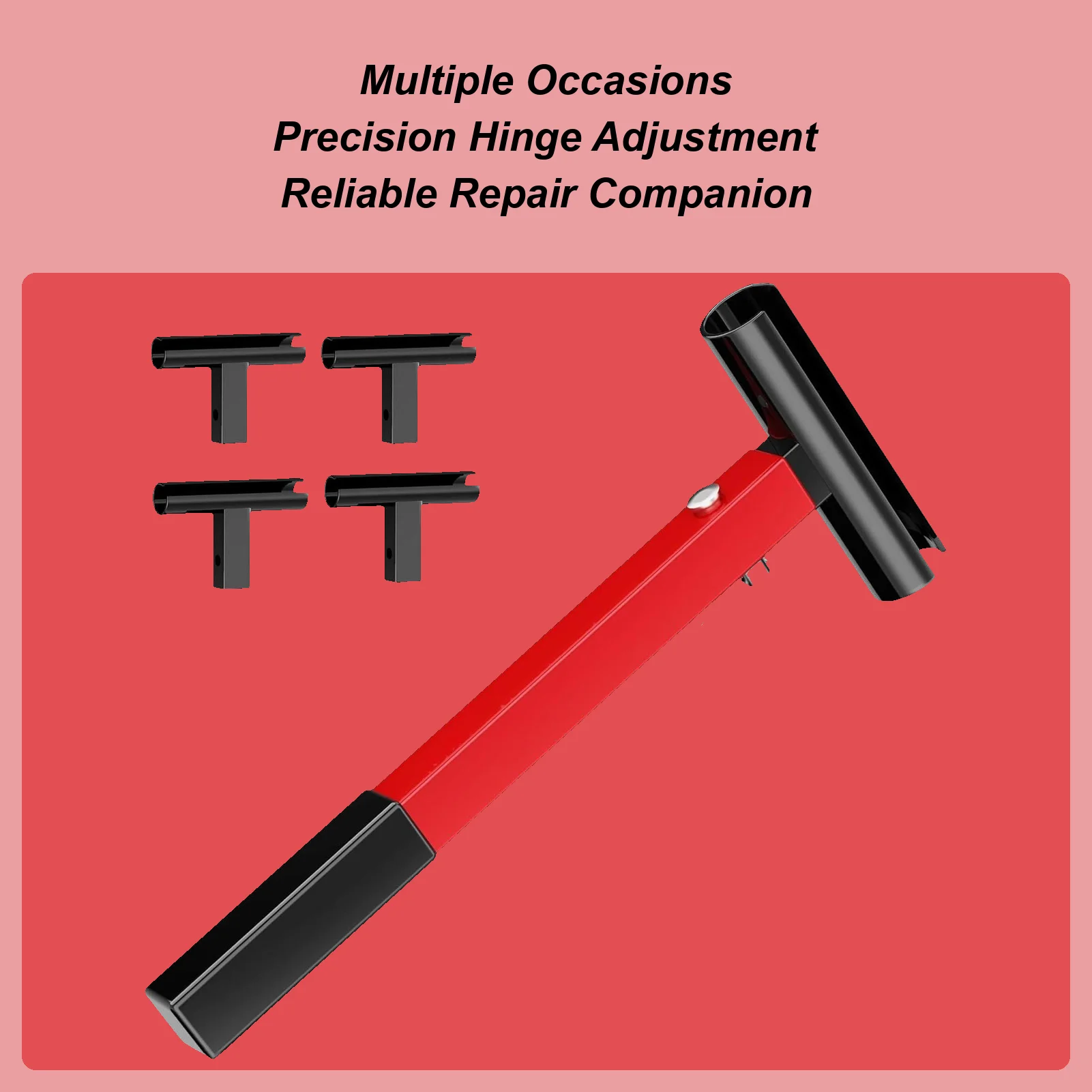 

Ключ для регулировки отверстий для петель 4 в 1, набор ключей для регулировки зазора петли, стальной сверхмощный регулятор для гаража, раздвижной, коммерческого дерева