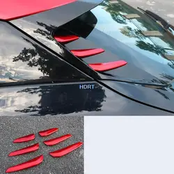 Car Rear Window Spoiler Trim For Changan UNIT UNI-T 2020 + Accessories Exterior Sticker Style Decoration Tail Wing Side Strip