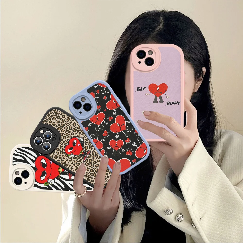 Love M-Mafia La M-Mafia Del Amor Phone Case Hard Leather For iPhone 16 15 14 13 12 Mini 11 14 Pro Max Xs X Xr 7 8 Plus Fundas