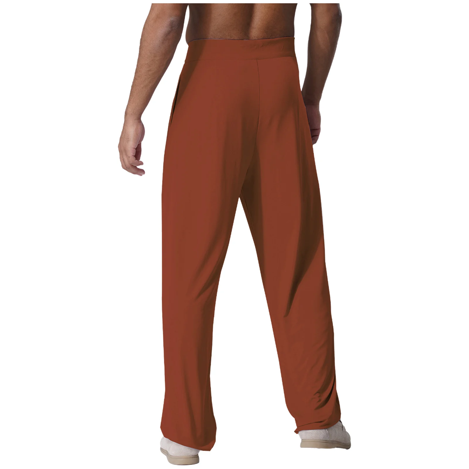 

Men Latin Tango Lyrical Ballroom Dance Pants Jazz Disco Party Stage Performance Costume Solid Adjustable Buckle Belted Trousers