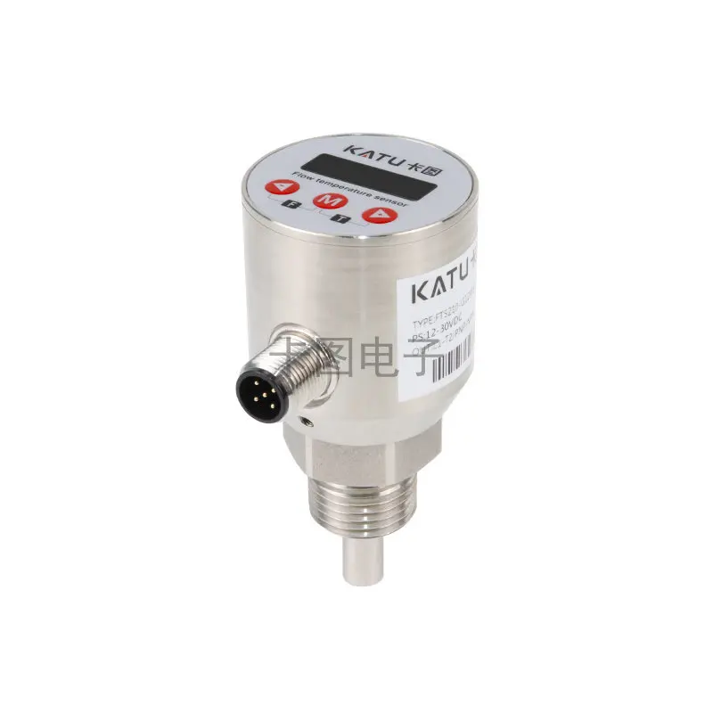 Gas Flow Sensor FTS210 Integrated Medical Flow Temperature Sensors with M12 Connection