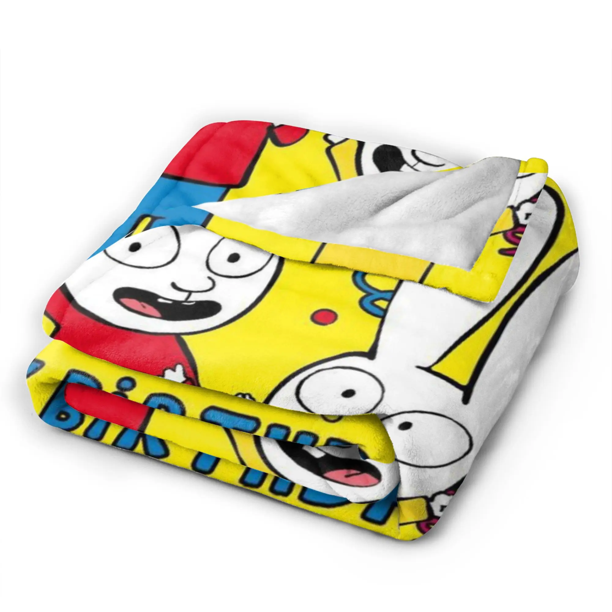 S-Simon Super Rabbit Super Soft Blanket For Couch Bed  Trend Throw Blanket Winter Travel Car Flannel Bedspread
