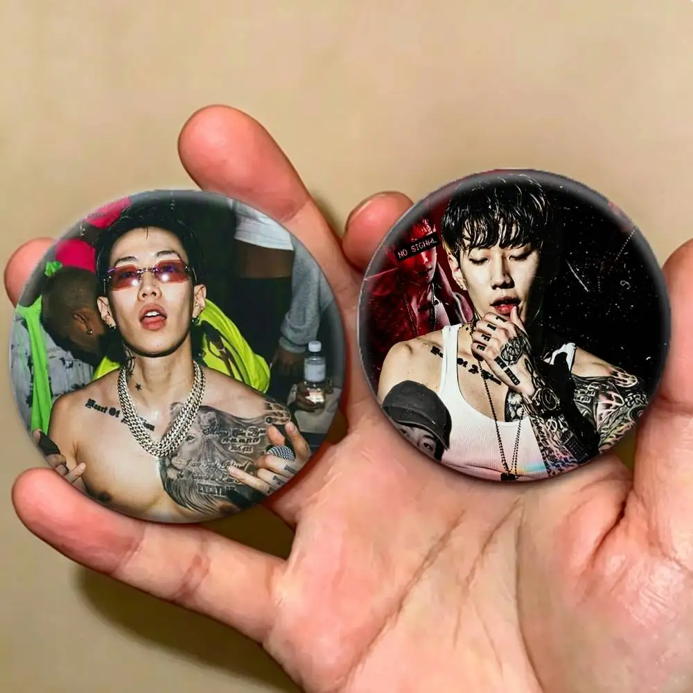 Urban Dance Art J-Jay Park Badges Creative Tinplate Button PinsBrooch Badge Clothes Backpack