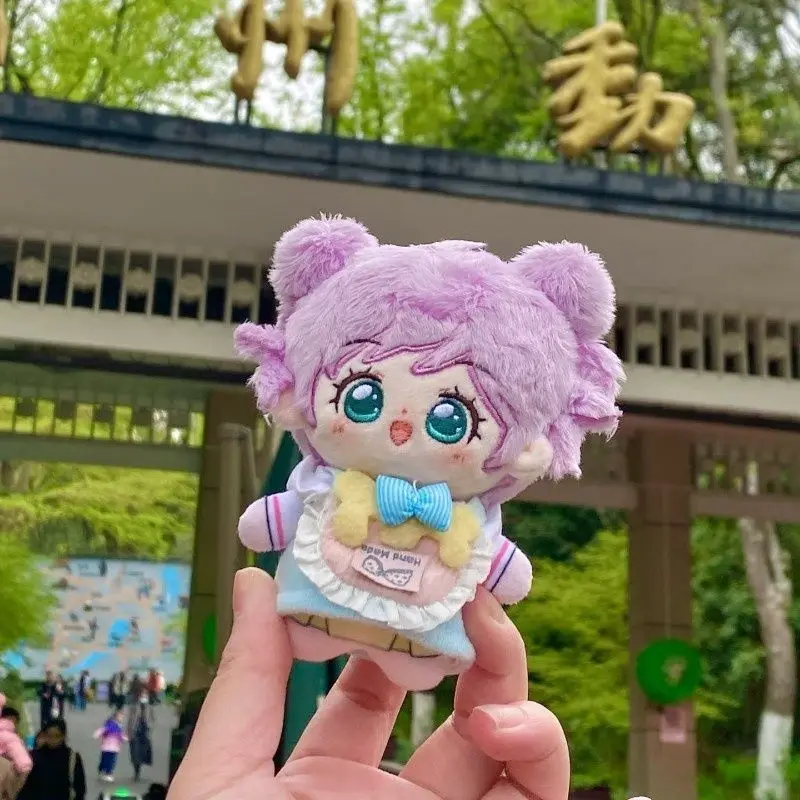 Anime de pelúcia 10cm pripara manaka laala corpo impresso algodão boneca mochila pingente chaveiro ornamento ou crianças adultos presente aniversário