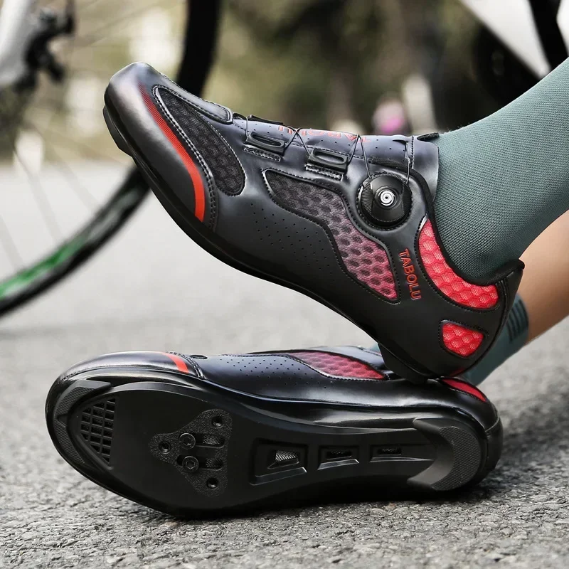 2024Summer Cycling Shoes  Men Sports Road Bike Shoes Speed Sneakers Racing Flat Women Cleats Bicycle Boots Mountain Spd Footwear