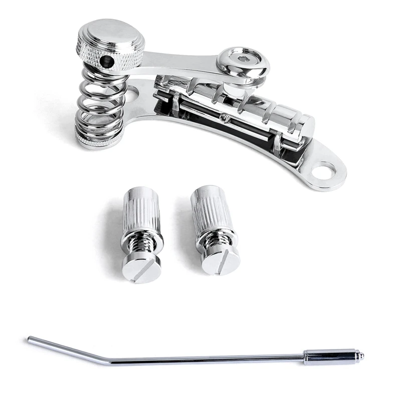 

ABKV-Guitar Vibrato Tailpiece Tremolo, плоский корпус тремоло Unit Vibrato Bridge для электрогитар LP SG